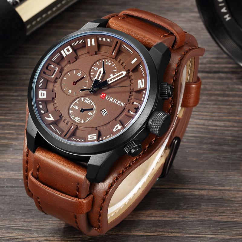 Curren Watches men Quartz Wristwatch 8225