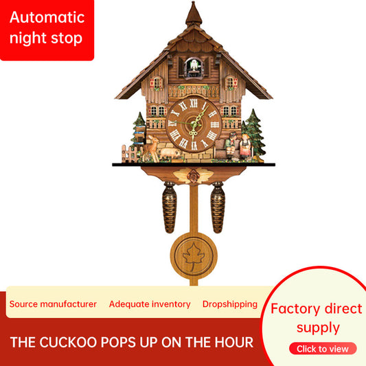 Cuckoo Clock, Cuckoo Clock, Alarm Clock, Wall Clock, Living Room, Household Clock, Personalized Clock