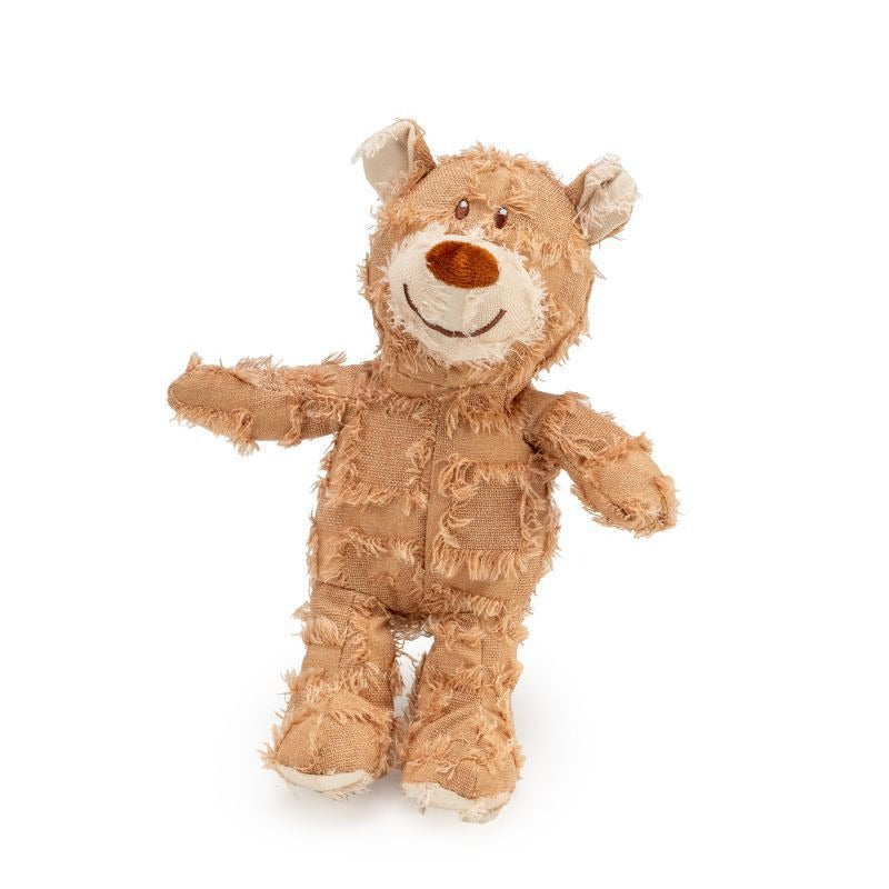 Three-color beggar bear dog talking toy interactive plush doll sound generator companion pet doll