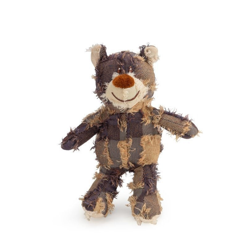 Three-color beggar bear dog talking toy interactive plush doll sound generator companion pet doll