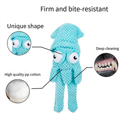 Dog toys for making sounds pet bites and relieving stuffiness plush teeth cleaning large dog toys