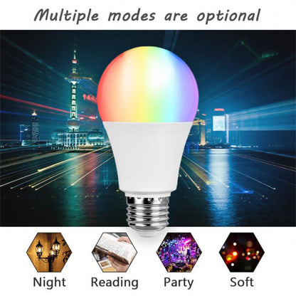 Alexa Intelligent Voice Control WiFi Bulb Lamp RGBCW 9W Wide Pressure Timing Music Rhythm Table Lamp