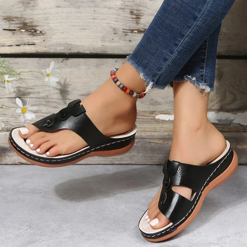 Summer Shoes for Women Fashion Women Slippers Beach Sandals Women Flip Flops Solf Bottom Sandals Sandalias De Mujer Verano 2024