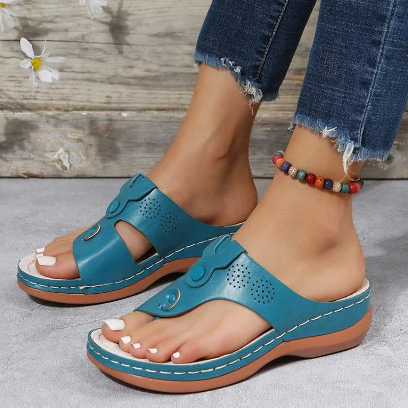 Summer Shoes for Women Fashion Women Slippers Beach Sandals Women Flip Flops Solf Bottom Sandals Sandalias De Mujer Verano 2024