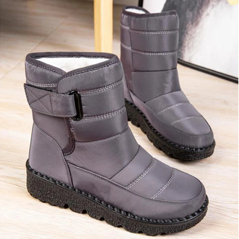 Snow Women Boots Fashion Women's Boots Platform Boots For Women Soft Keep Warm Ladies Shoes Fur Casual Botas Mujer Winter Shoes