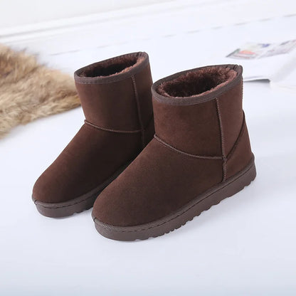 Women Snow Boots Australia Classic  Women Ankle Boots  Winter Faux Fur Women Shoes