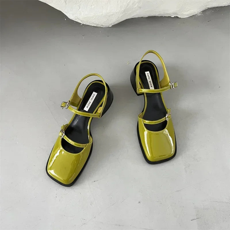 Non-slip Round Toe Sandals Ladies Casual 2023 Summer Hollow Beach Elegant Shoes Korean Fashion Party Shoes  Design 2024