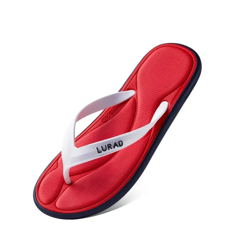 3D Memory Sponge PU Massage Men's Flip Flops Summer Antiskid Outdoor Sandal Clip Casual Beach House Rubber Soft Women Slippers